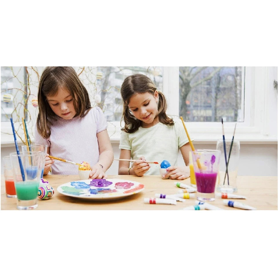 3pcs/set DIY Craft Tool White Sponge Brush Foam Painting Roller Brush DIY Craft Tool For Children Drawing Toys
