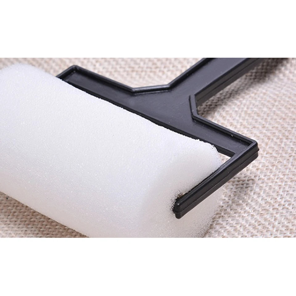 3pcs/set DIY Craft Tool White Sponge Brush Foam Painting Roller Brush DIY Craft Tool For Children Drawing Toys