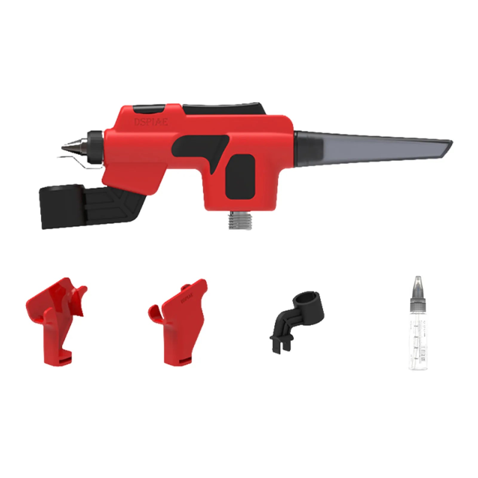PT-AB Wash-Free Airbrush with Marker Rack Painting Tools No-Clean Airbrush for Model Spray Coloring Hobby DIY Tool