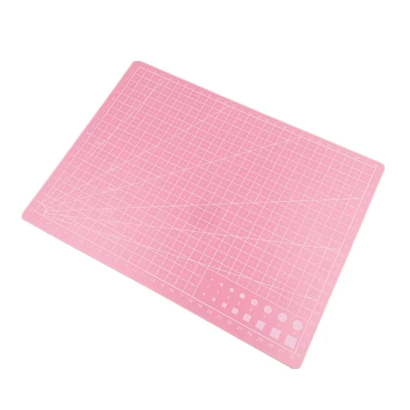 Durable A3 / A4 / A5 Multifunctional Cutting Mat Diy Handicraft Art Engraving Board Paper Carving Pad High Elasticity Toughness
