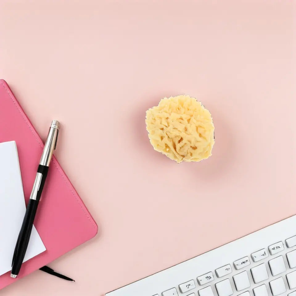 Natural Sea Sponge Soft 2.0-2.5 Inch Watercolor Painting Sponge Multi-Purpose DIY Texture Art Tools for Artists