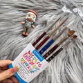 5pcs/lot PRINCETON Artists Brush Watercolor Floor Set English Writing Set Professional Drawing Beginner Art Supplies Stationery