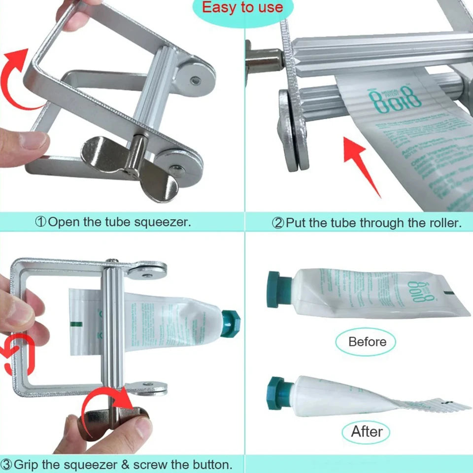 Aluminum Paint Tube Squeezer Metal Toothpaste tube Squeezer Pigment Tube Squeezer Art Supplies